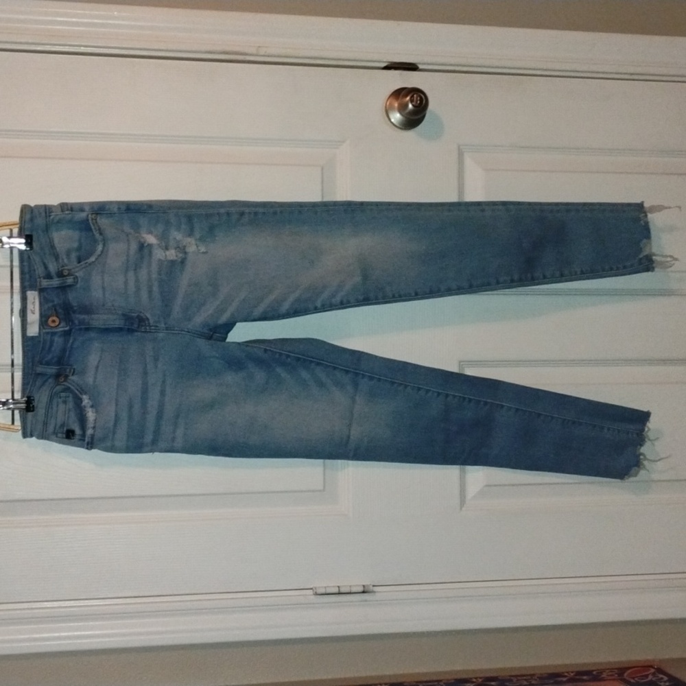 KanCan Light Blue Distressed Skinny Jeans